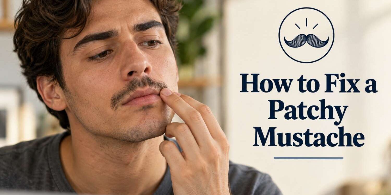 how to fix a patchy mustache how to fix a patchy mustache